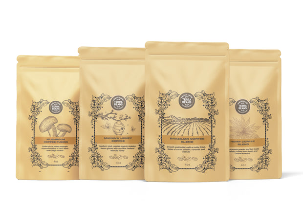 Terra Beans Organic Coffee Sampler Packs